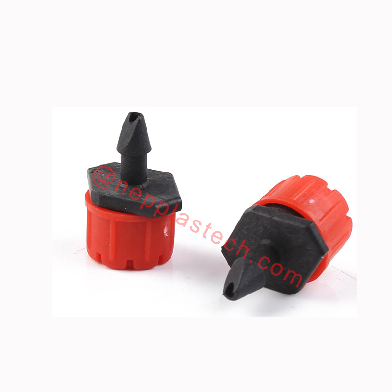 水ドリッパー灌漑システム点滴灌漑調節可能なドリッパーヘッド