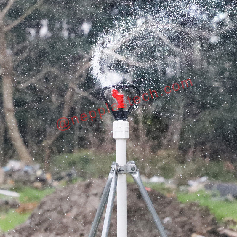 1\/2インチバタフライ形果樹園と庭の芝生自動灌漑回転スプリンクラーヘッド