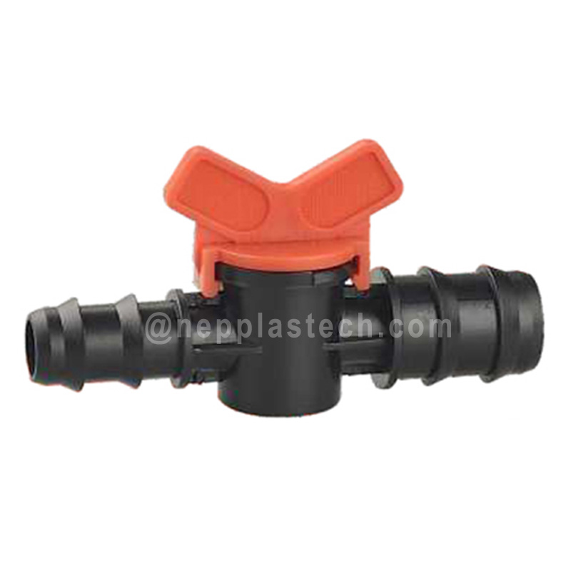 庭の自動灌漑システムドリップホースパイプ20 mmから16 mm削減有刺鉄線バルブコネクタ