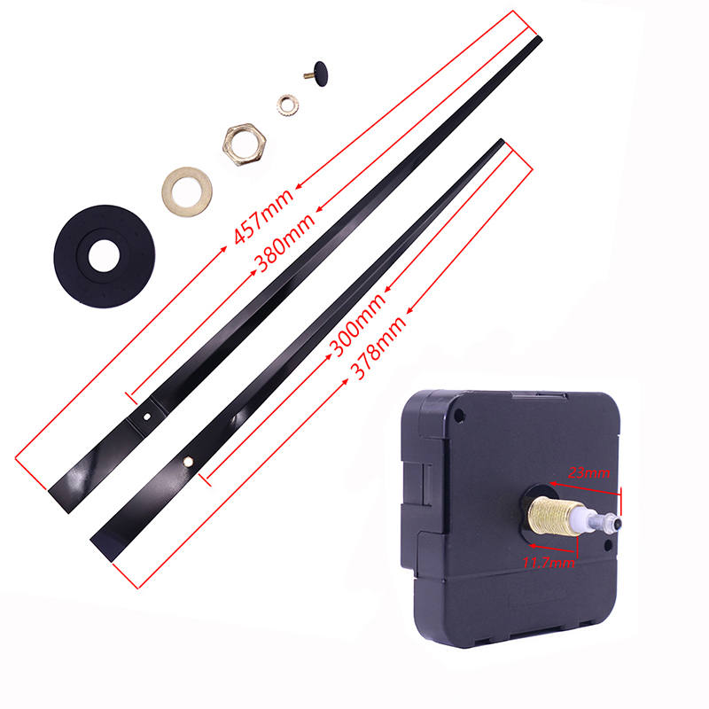 ホットセール20mmスーパートルクIシャフトクロックムーブメントとビッグクロック針