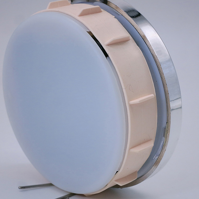 直径80 mmシルバーカラー研究室壁時計挿入