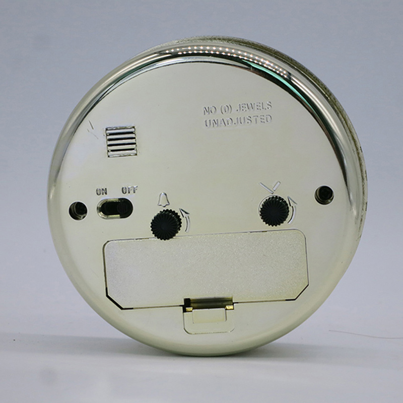 89 mm直径ゴールデン目覚まし時計挿入