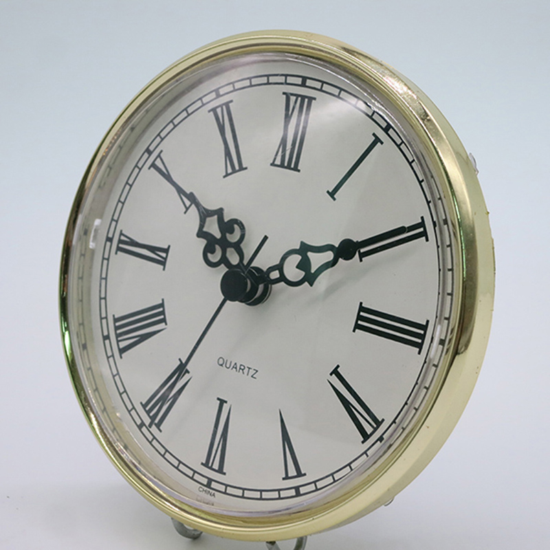 中国サイズ110ミリメートルローマゴールドクラシック壁時計挿入