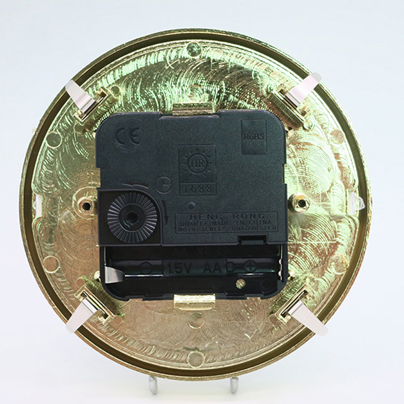 中国サイズ110ミリメートルローマゴールドクラシック壁時計挿入