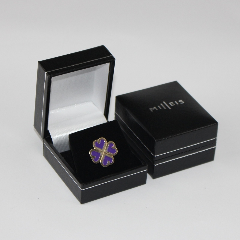 アイテムV-07S直径25〜30 mmのコイン、バッジ、リングなどの正方形のプラスチックレザーレットペーパーボックス。mm。 46 * 53 * 32、重量約35g