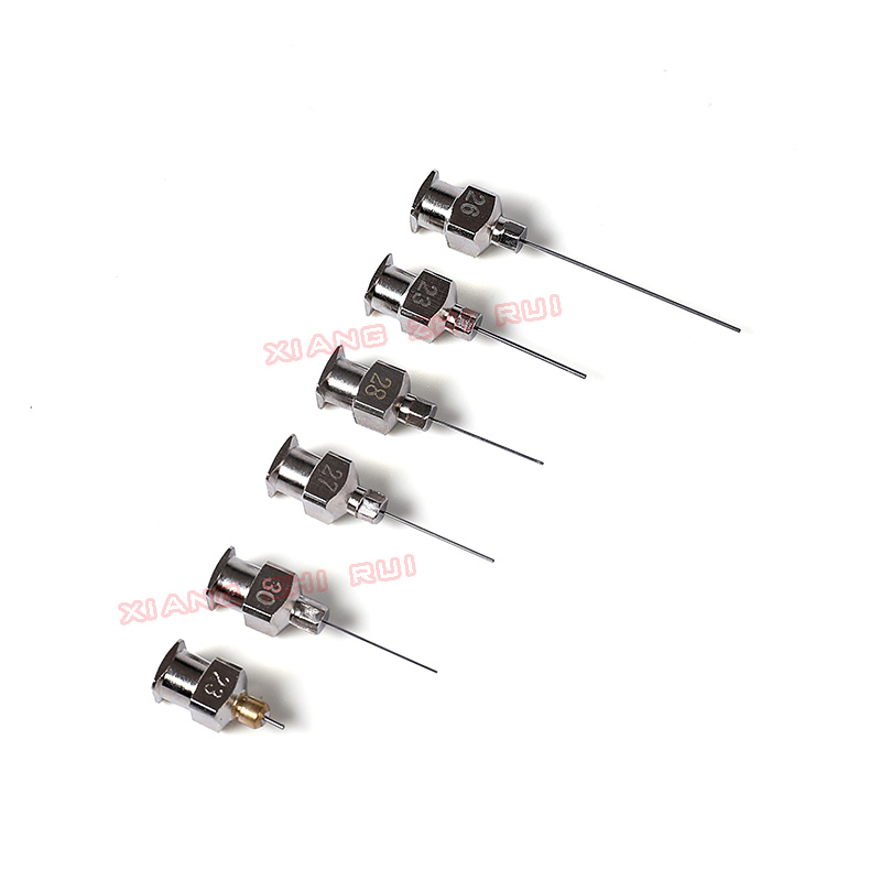 高品質のステンレス鋼分注針、接着剤のブロックなし、スムーズな流れ