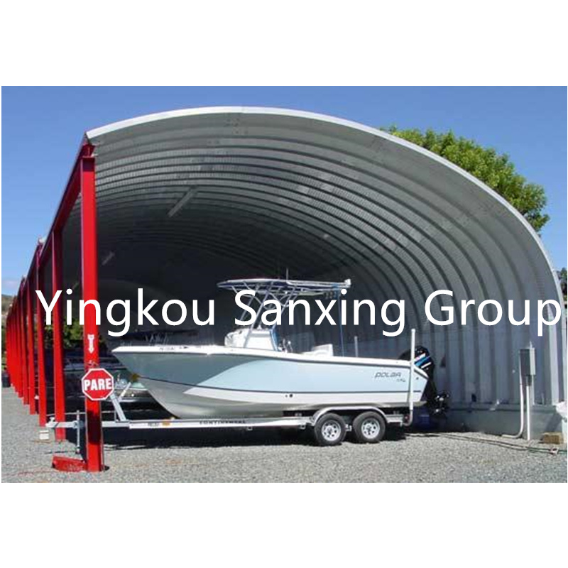 Quonset複数形状建物生産ライン