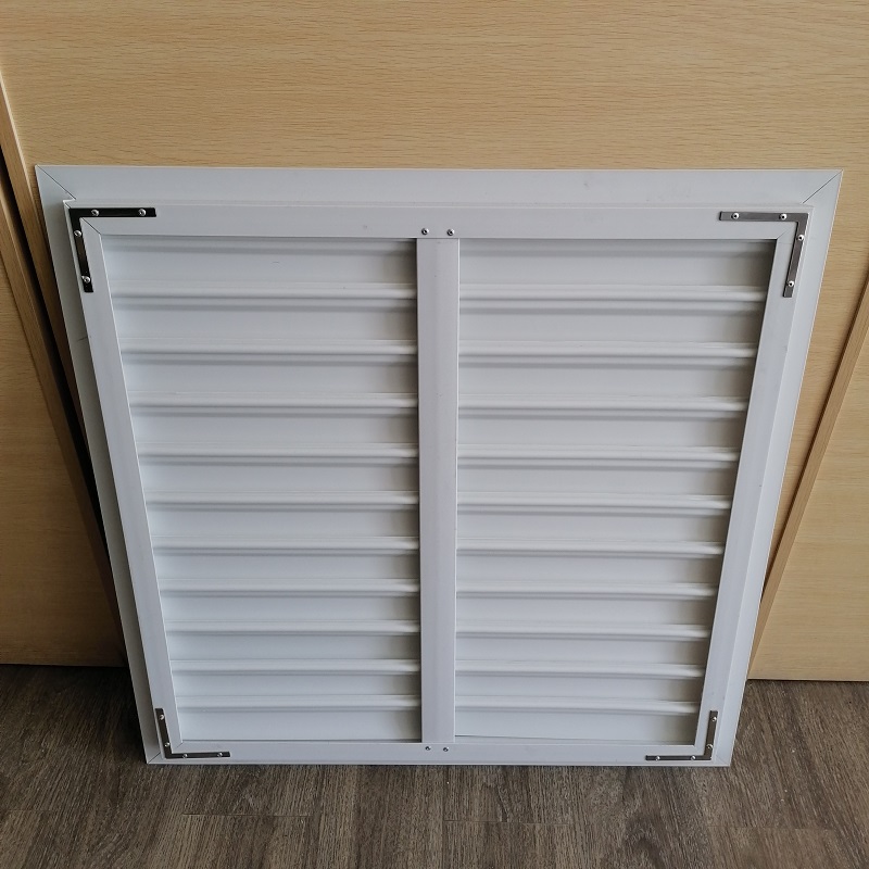 無線ガラス鋼換気ガラス鋼排気ファンのためのPVCブラインド・シャッター