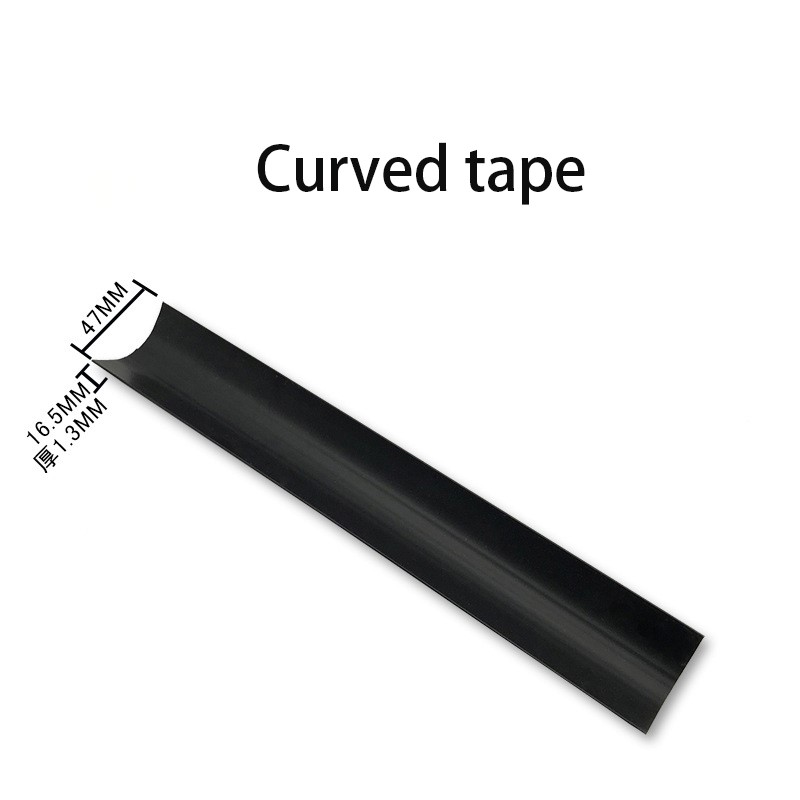カスタム押出プラスチックプロファイルプラスチックCチャンネルPVC湾曲エッジストリッププラスチックエッジトリム