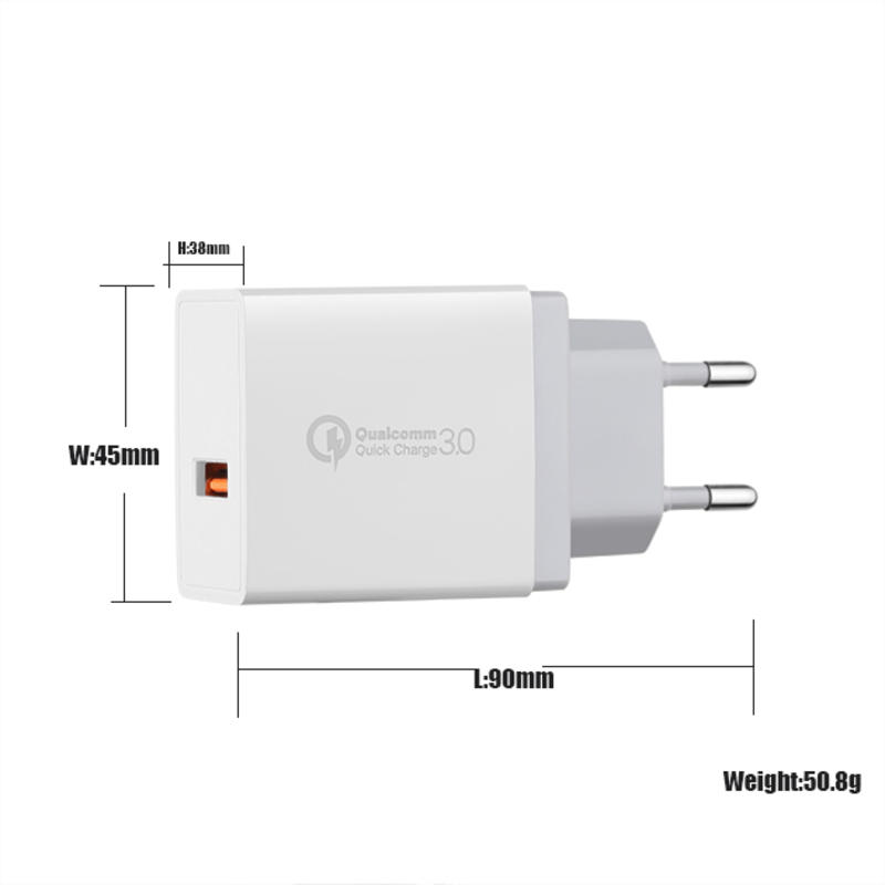 iPhone英国プラグQC3.0 USB旅行充電器の高速充電器英国プラグUsb壁充電器