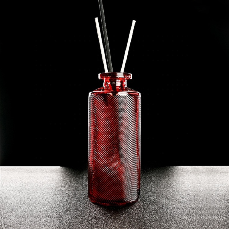 高品質の色付きリードディフューザーガラスボトル