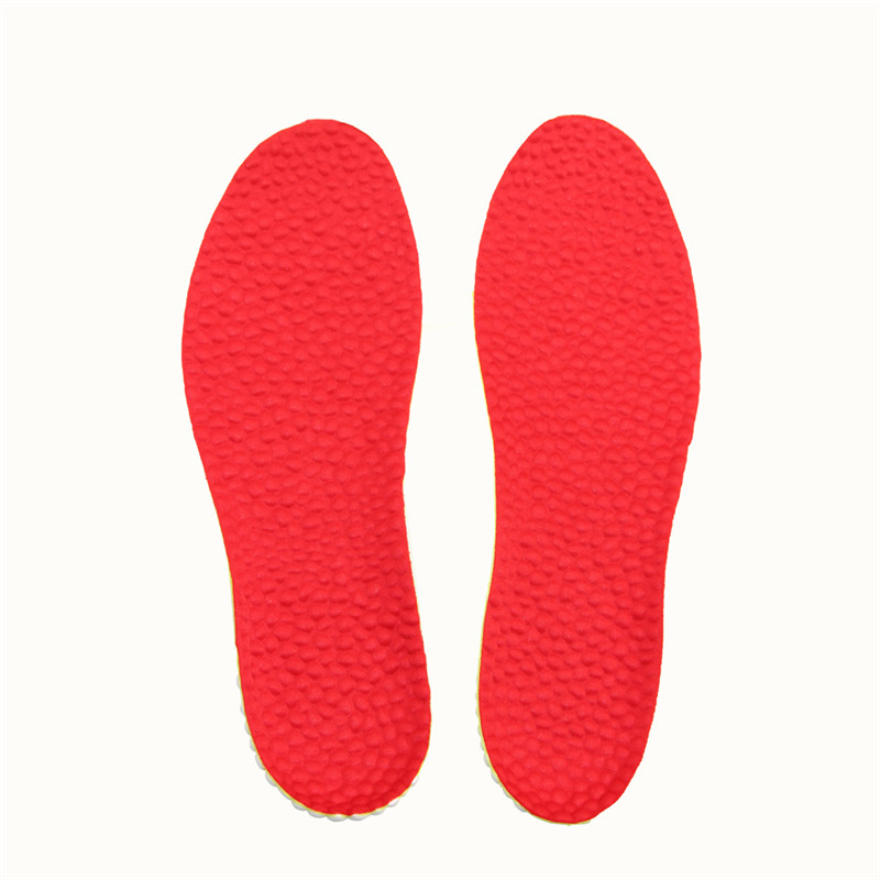 技術的なE - TPUポップコーンインソール高弾性軽量足底筋膜炎靴男性と女性のための装具インソール