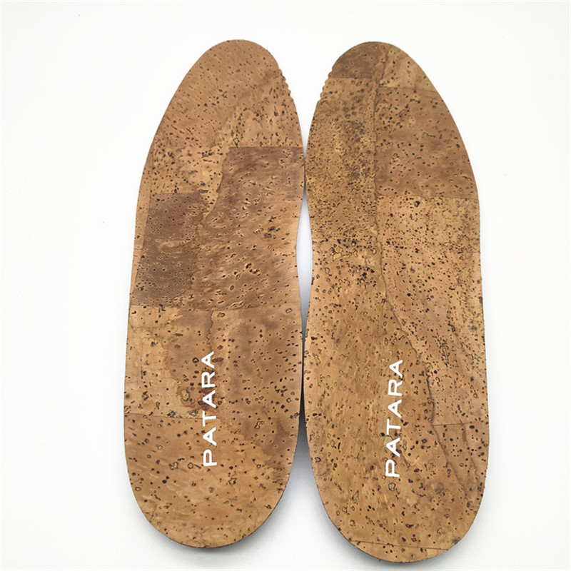 足底筋膜炎は、男性のためにかかとの痛みの発音足の摩耗クッション靴パッドコルクインソールを和らげる