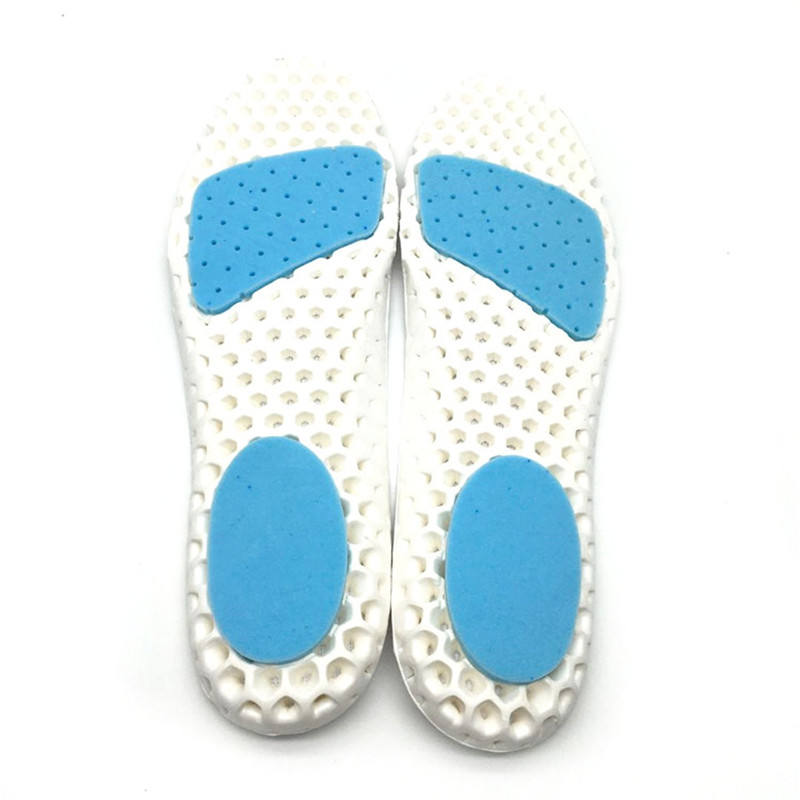 2020新しいスポーツフルパッド男性と女性の衝撃吸収ロゴカスタマイズ可能な成形可能なエヴァラテックスインソール