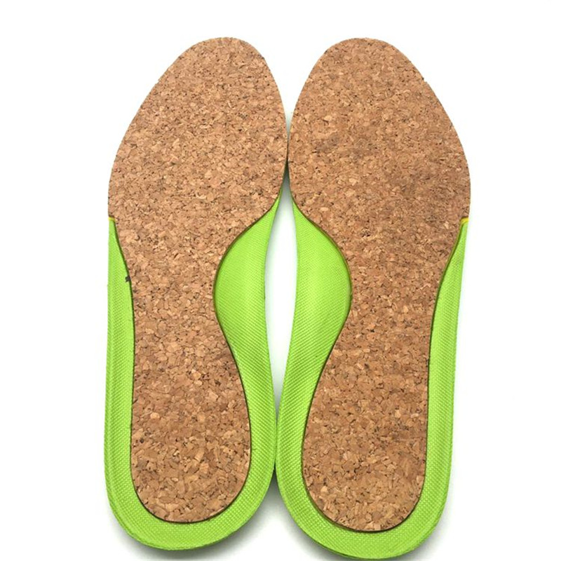 スニーカーバスケットシューズのためのモダンなデザイン快適コルクインソール