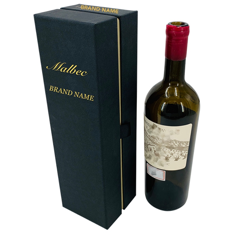 内部に黒のEVAが入った高級カスタムワインパッケージボックス