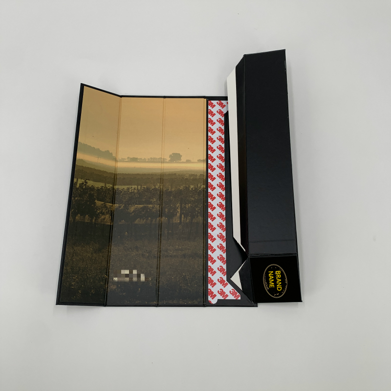 シャンパンの結婚式のワインボックスのカスタムワインボトルボックスを作る