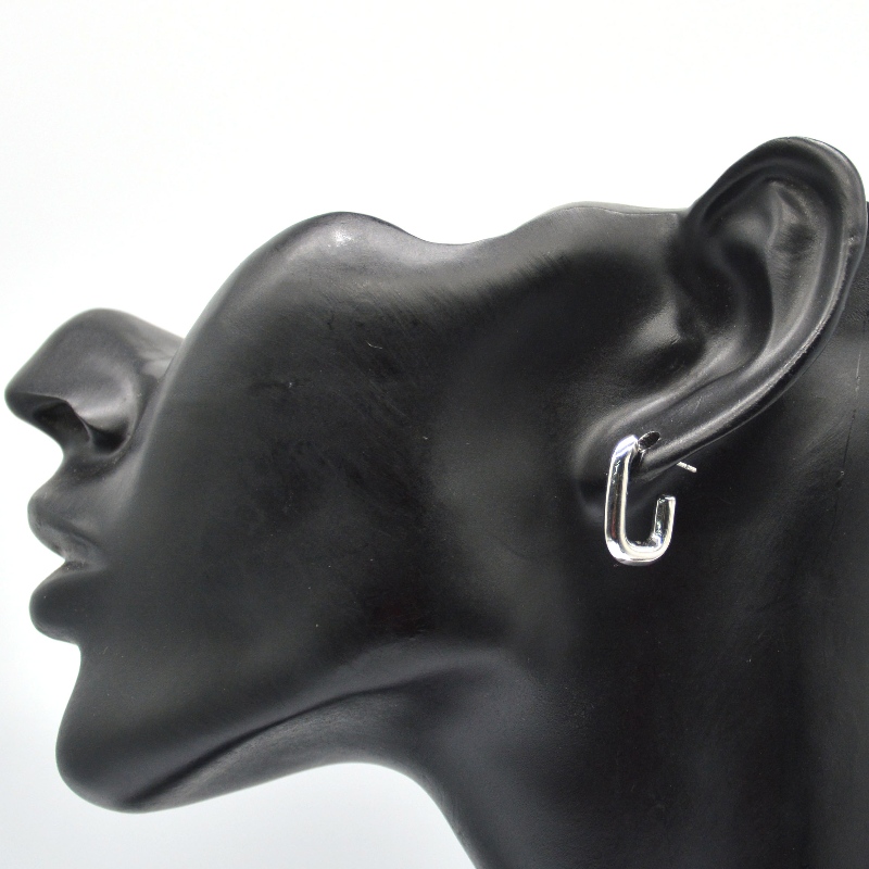 低刺激性レターイヤリング女性モデルの女の子ステンレス鋼ニッケルフリーのガールフレンド、妻、娘と姉妹、姪、中国、ルイファンバオジュエリーファクトリーへのギフト