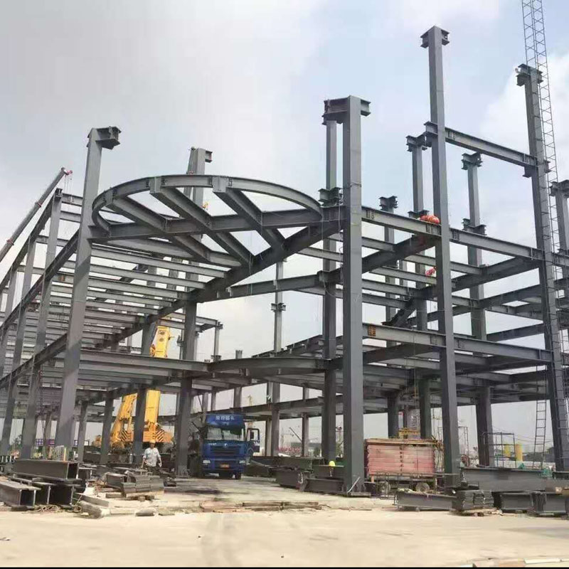 ヨーロッパプレハブ鋼構造倉庫建物への輸出