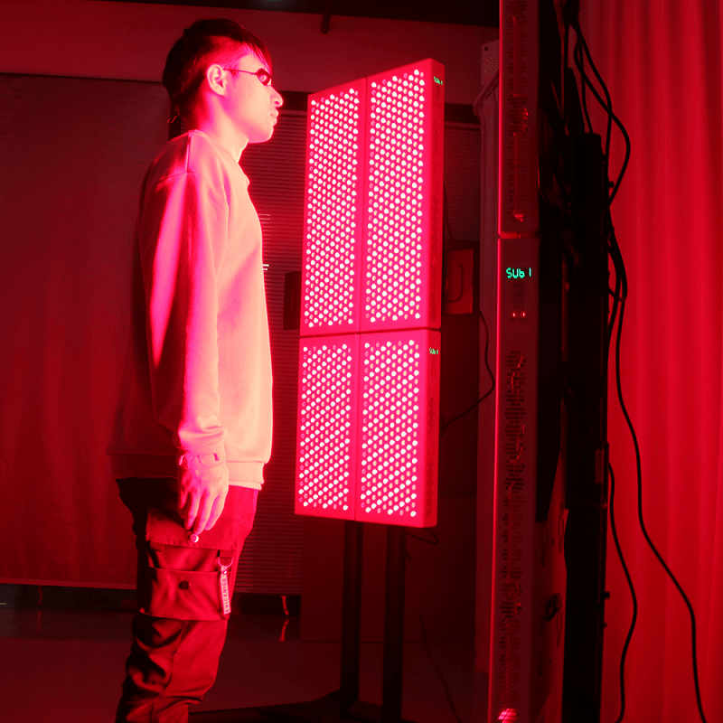 自宅で2人の赤色光療法660nm 850nm-近赤外線療法光PDA赤色療法光メーカー