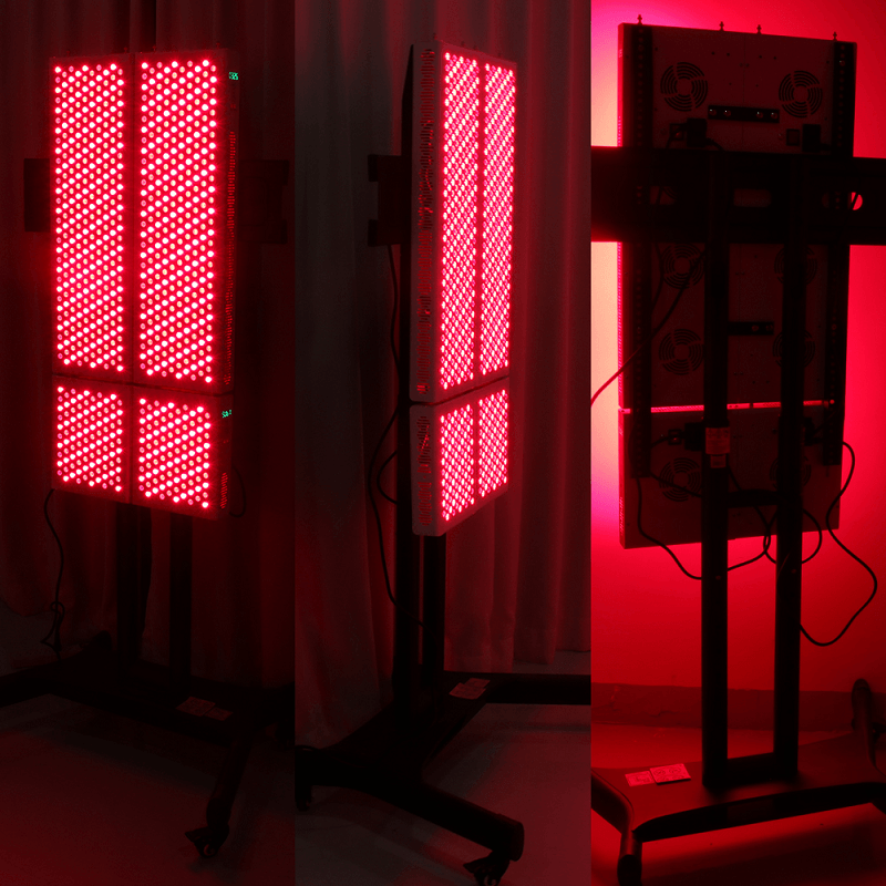 赤い光線療法FDA 660nm 850nm 1000W-spaのための赤い赤外線光線療法-赤い導かれた光線療法の医療機器