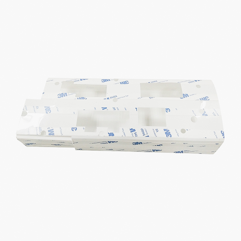 新しい白い絶縁ガスケットge-fr1絶縁シート難燃性PC絶縁シートは型抜き加工成形できます