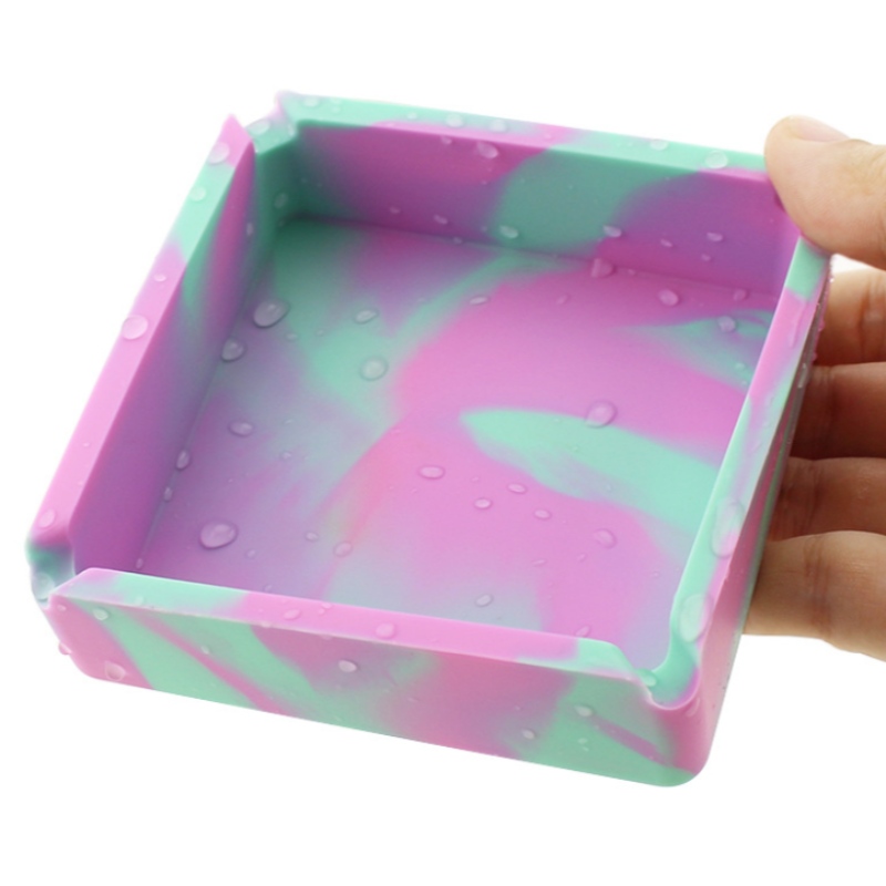 大型四角迷彩灰皿