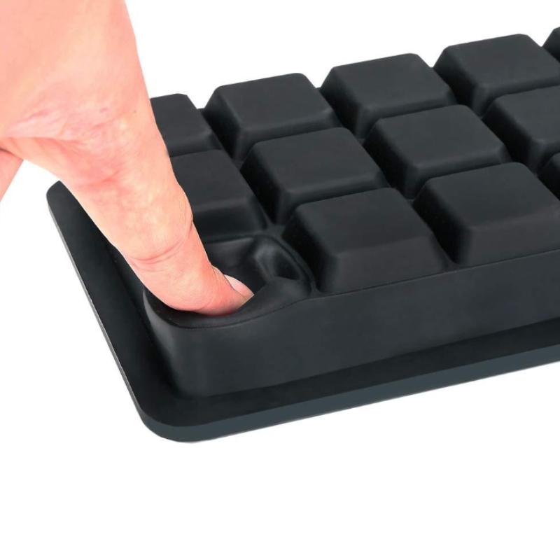 シリカゲル21氷格子家庭用アイスブロック21ケースカバー型付き、冷凍補助食品ボックスアイスグリッドはラベルでカスタマイズできます