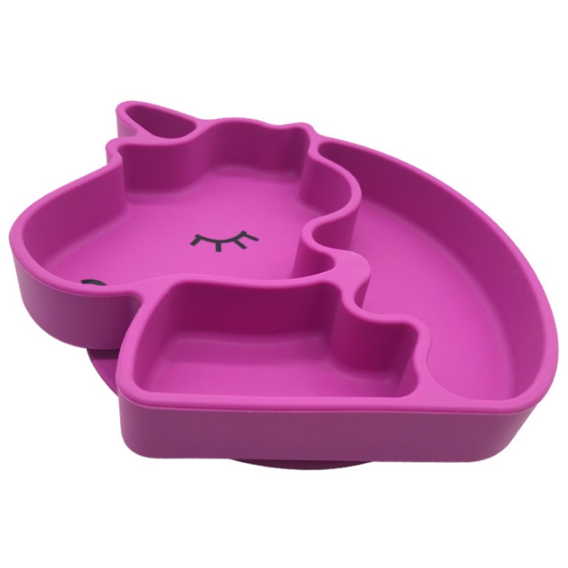 シリコンプレートシリコンユニコーンプレートシリコンベビープレート