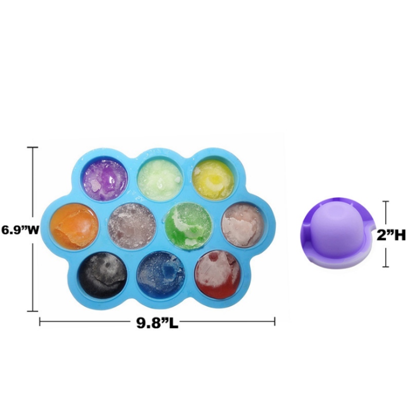 シリカゲル10穴補完フードボックス製氷ボックス製氷格子型幼児補助フードボックス