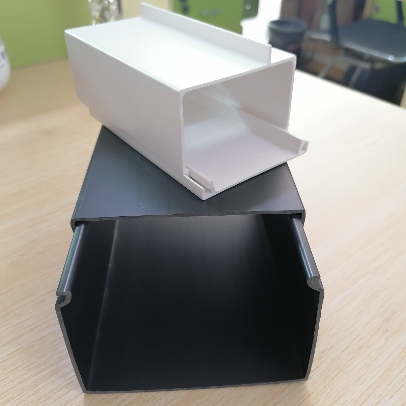 ワイヤーの混乱を管理するためのプロのカスタムPVCケーブルコンシーラーレースウェイPVCケーブルトランキングワイヤーオーガナイザー