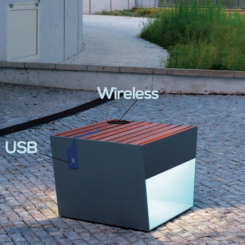 安い価格バラエティデザインWiFiUSB充電ソーラーメタルボックス