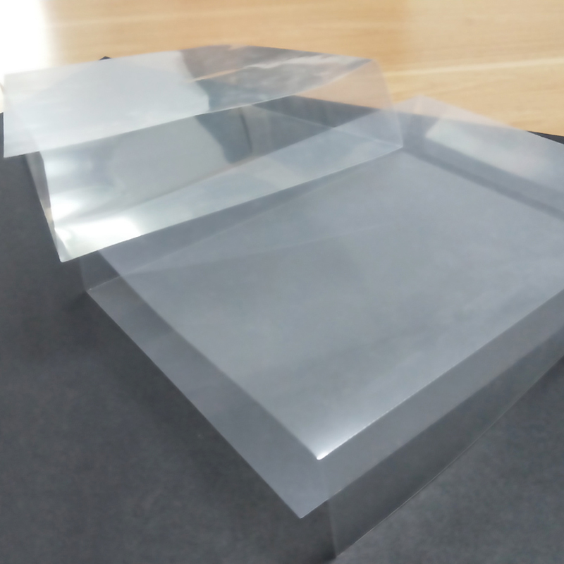 バッテリーパックの絶縁シートの大電源、難燃性PET絶縁シート、透明セル包装フィルムはダイカットにすることができます