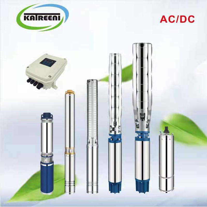 6インチ8インチステンレス鋼水中ボアホール深井戸垂直多段太陽水ポンプ