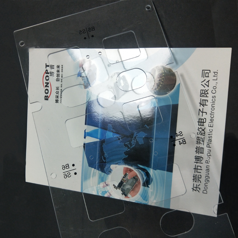 Bopu Wholesaleバッテリ絶縁カバー3.1mmpc透明ボード電池モジュールカバー