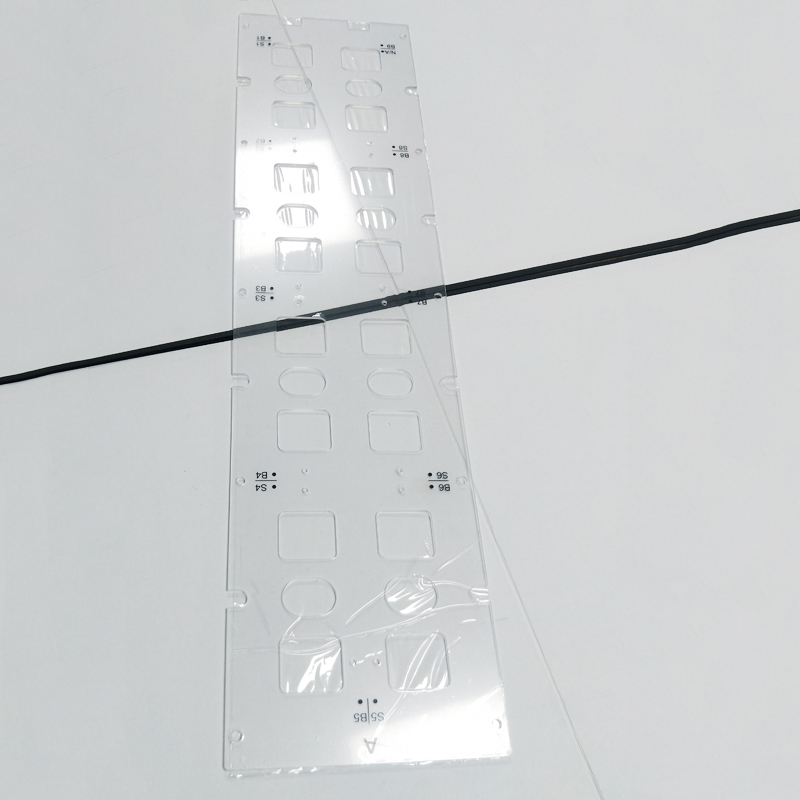 Bopu Wholesaleバッテリ絶縁カバー3.1mmpc透明ボード電池モジュールカバー