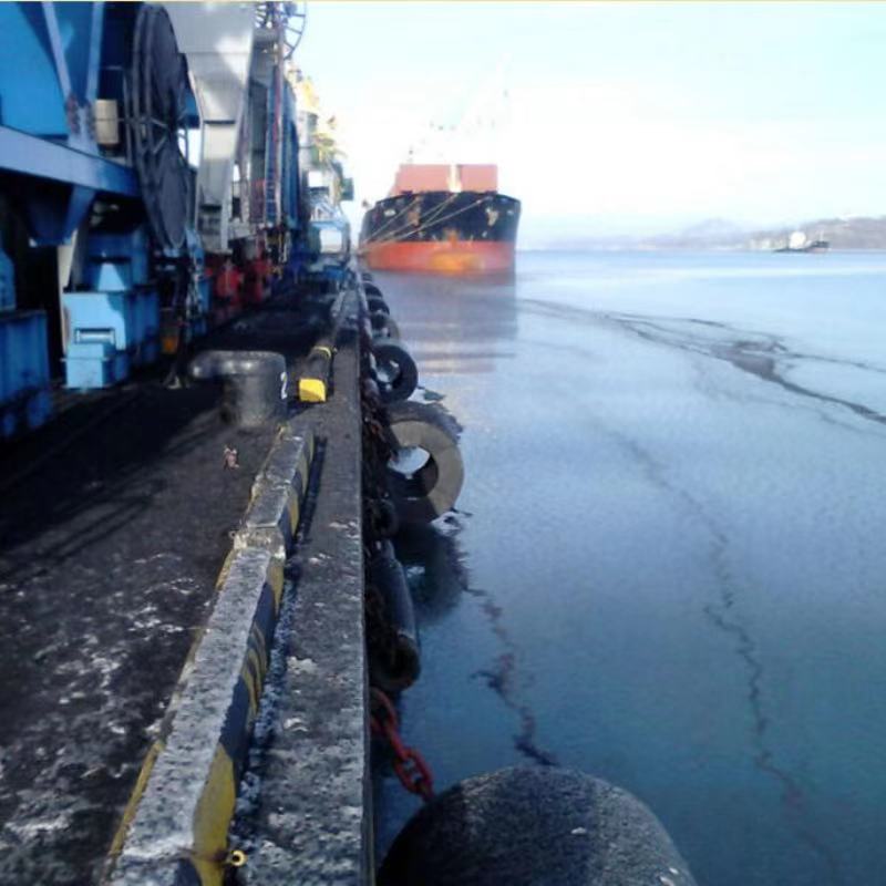 シリンダードック型ボート用円筒形ゴム製ドックフェンダー