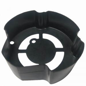 高温耐性黒PP絶縁シート0.43 mm難燃ガスケット加工