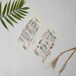 カスタム生分解性Composable小さなジッパーバッグ