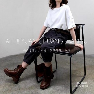 ゆったりしたデザイン・ミニマリスト丸襟スタイルステッチされたスリーブ・スタイル・カジュアルなソリッド・コットンとリネン・オーバーサイズ・カスタム