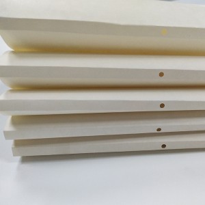 耐熱DMD絶縁紙処理カスタム化、国内の白いアラミド紙、バッテリーパック絶縁紙メーカー供給