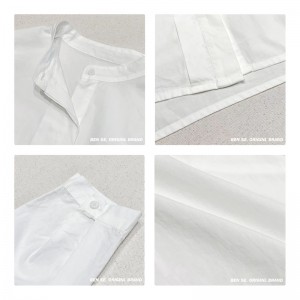 ルーズフィッティングデザインミニマイティスタイリッシュカジュアルソリッドカラーストライプチェックオーバーサイズカスタム