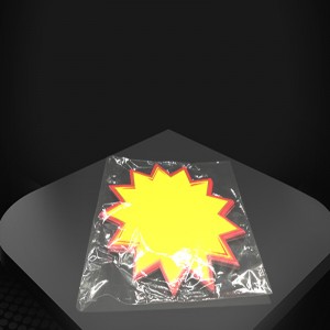 小売店のためのTMJ PP - 718スーパーマーケットポスター卸売紙紙価格タグカスタムラベルステッカーカードバーストサインポップ