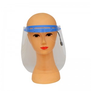 2020工場価格0.35mmクリアバイザーフェイスシールド防曇フェイスシールドクリアフェイスシールドプラスチック