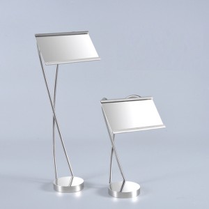 TMJ PP - 542工場ステンレス鋼ディスプレイカード席カード表カード結婚式表示台