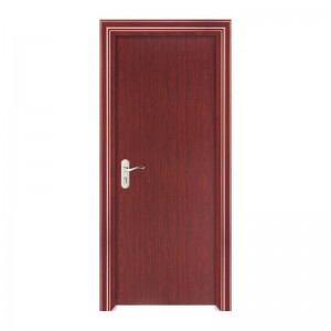 新しいデザインインテリア木製ドア中国本物のメーカーメインドアwpcドアドアセキュリティ