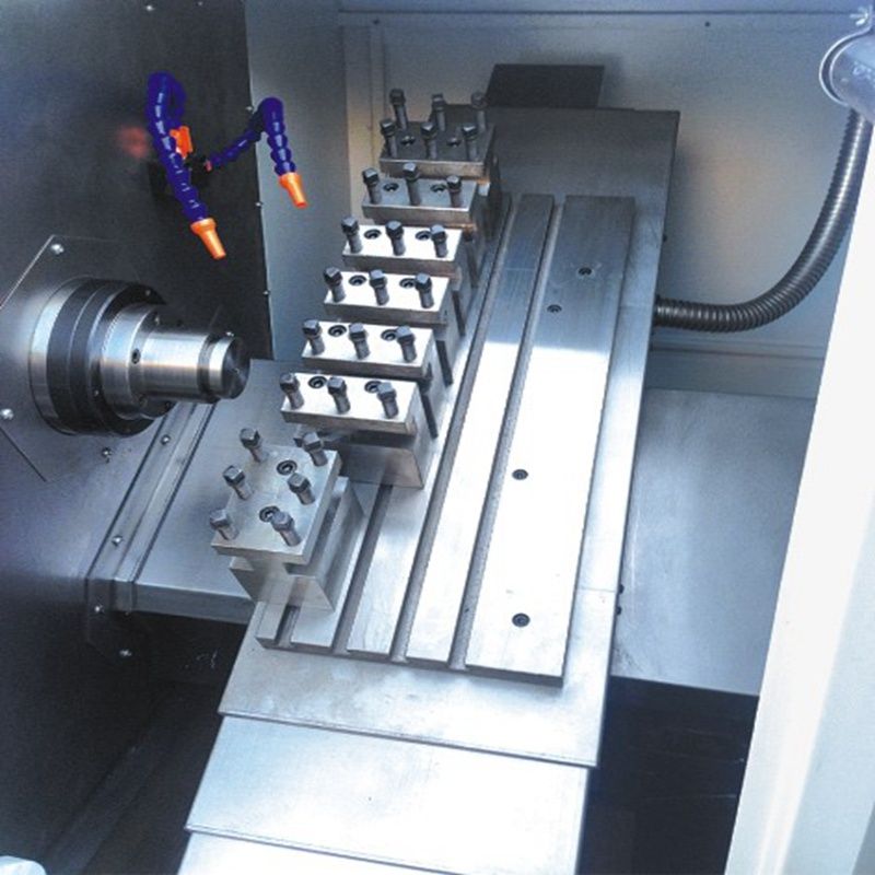 最高の価格のプロの小さなミニの利点自動CNC高精度旋盤マシン