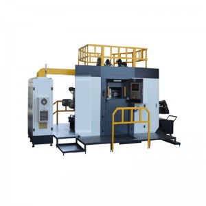 三方向10ステーション16軸空調弁バルブボディ加工機