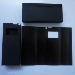 マイラーブラックPC絶縁シート、耐熱絶縁ガスケット、難燃性イージーフォールディングマイラーシート