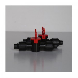 バルブを介して16ダブルロック